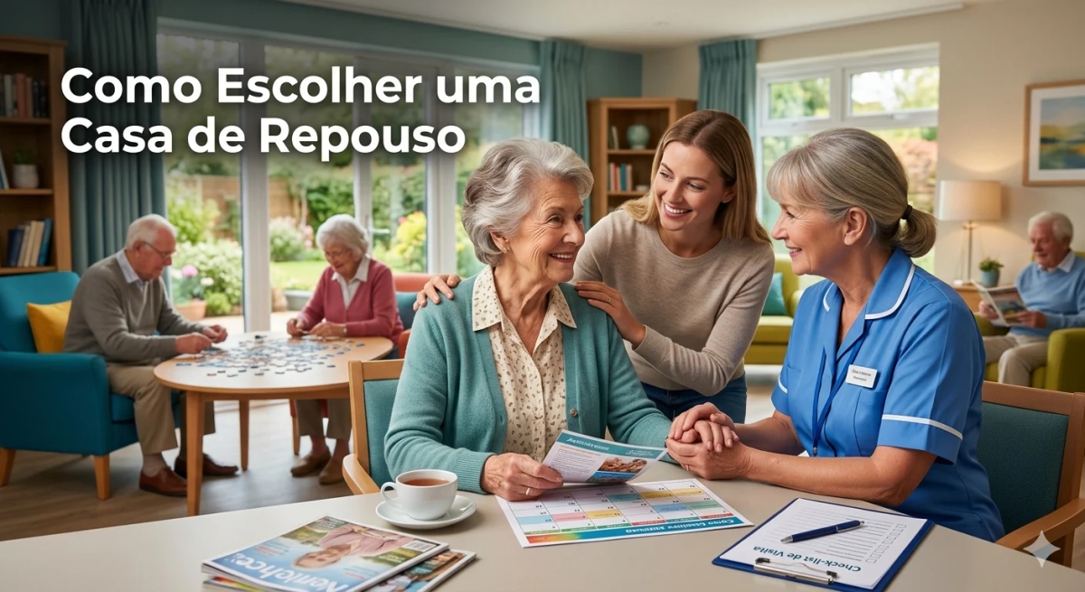 Guia de Decisão: Como Escolher uma Casa de Repouso com Segurança e Dignidade